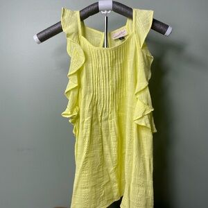 Universal Thread Lemon Ruffle Blouse